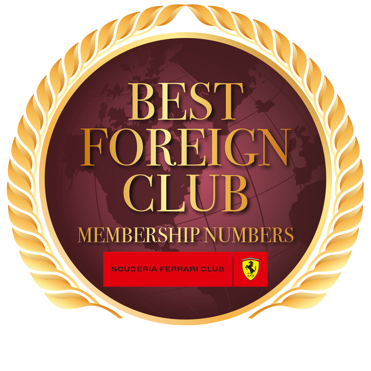 BEST FOREIGN CLUB membership numbers
